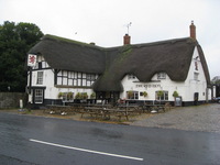 The Red Lion Pub - love the thatch roof