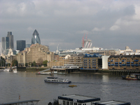 Thames view from apartment