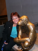 Me and my simian friend