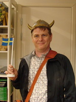 A fierce local Viking