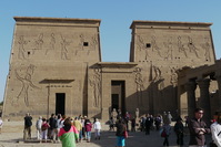 Front Pylons at Temple of Isis