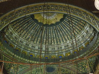 The ceiling of the Alabaster Mosque