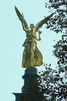 Munich Golden Statue