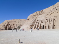 The two temples in their new resting place...