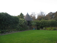 Ballygally Castle garden