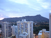 Diamond Head Crater at Sunrise