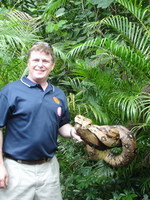 Joe and his friendly Boa!