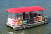 The AquaBus we rode to Granville Island