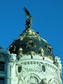 Gilded Dome on a building