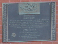 Original location of Boston Tea Party