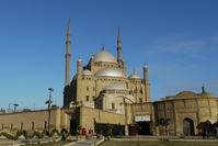 Cairo Alabaster Mosque - on a beautiful day