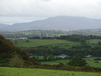Today's green fields of Ireland